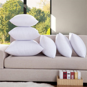 Down Proof Cover Cotton Feather Padding Pillow Cushion